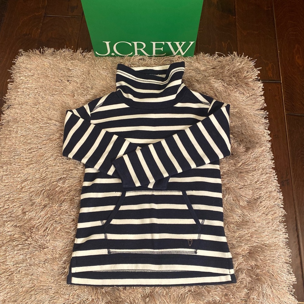 Crewcut Funnelneck Tunic Sweatshirt.  Size S